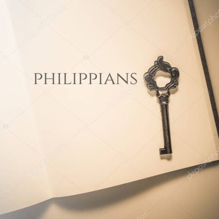 Vintage tone the bible book of Philippians
